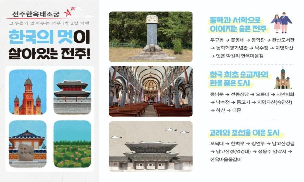 Jeonju Hanok Taejogung Hotel ภายนอก รูปภาพ
